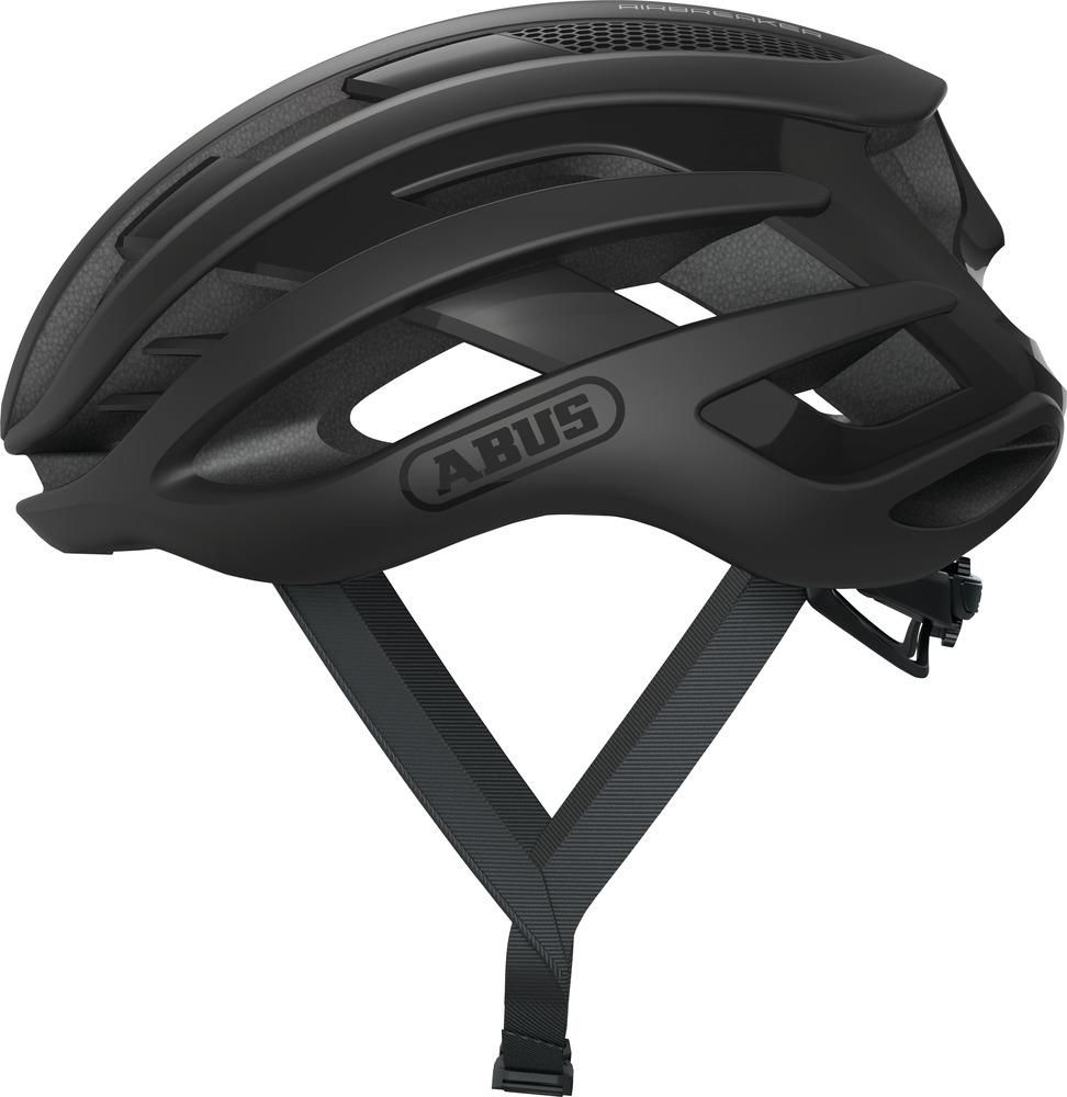 Abus Casco Bicicletta Strada AirBreaker Velvet Black taglia L