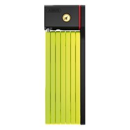 Abus Lucchetto pieghevole antifurto bicicletta con suppprto SH 100 cm Bordo BIG uGrip 5700/100 LM SH Lime