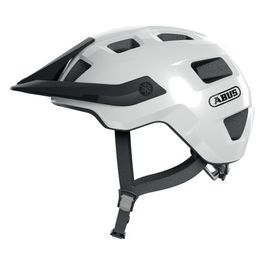 Abus MoTrip Shiny Bianco Casco per MTB Misura L