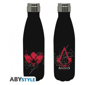 AbyStyle Borraccia Metallica Assassins Creed Logo