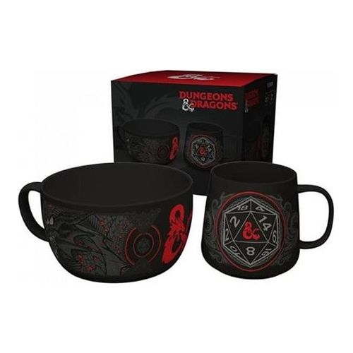 AbyStyle Set Tazza e Ciotola Dungeons e Dragons Ampersend