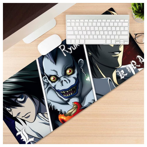 ABYstyle, Tappetino Mouse Gaming XXL, Death Note, 90x40 cm, Gomma Antiscivolo