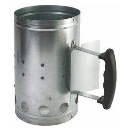 Accendi carbonella per barbecue in metallozincato ultraresistente, BestBQ