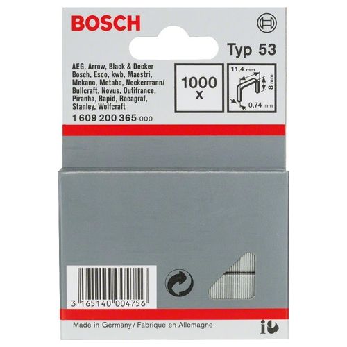 Accessori Graffatrici Ptk Graffe 10x8 mm 1609200365