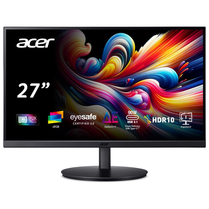 Acer CB272KL1BMIIPRX Monitor PC 27" 4K Ultra HD IPS (Nero)