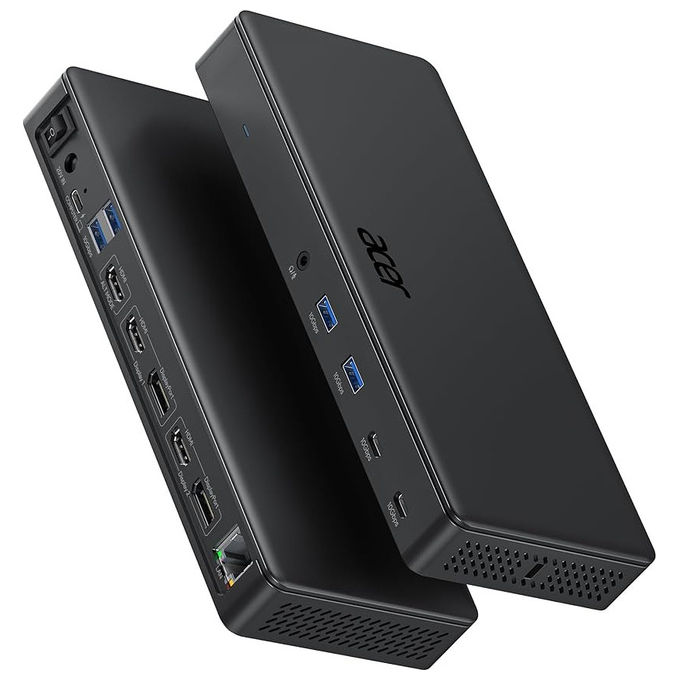 Acer Docking Station Universale Type-C 15-in-1 Grigia