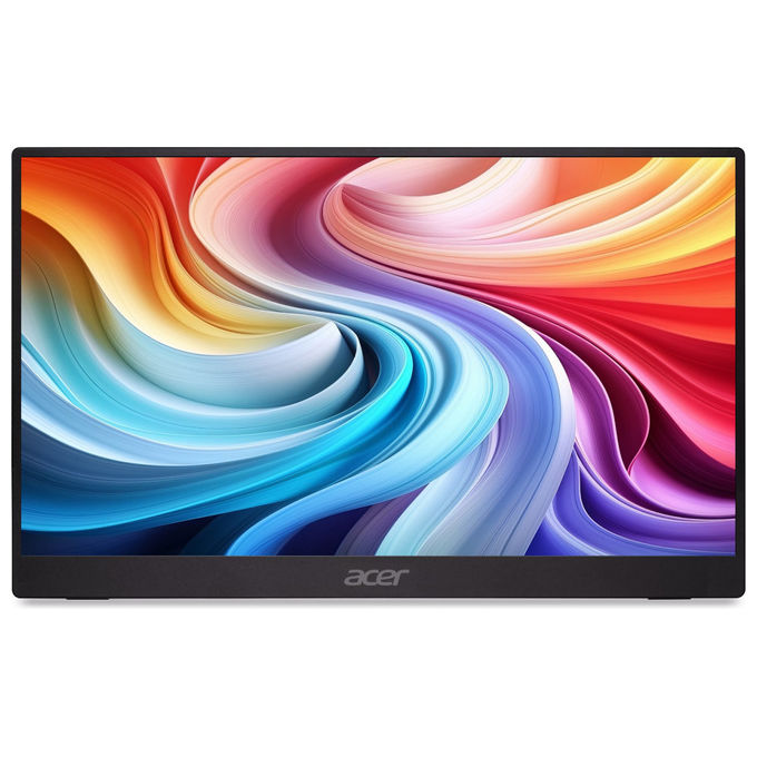 Acer Monitor Portatile Nero 15.6 pollici Full HD IPS USB-C