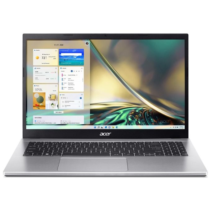 Image of Acer Notebook ASPIRE 3 A315-59-752J Processore Intel Core I7-1255u Ram 16GB DDR4 1 TB ssd Display 156'' Windows 11 Home