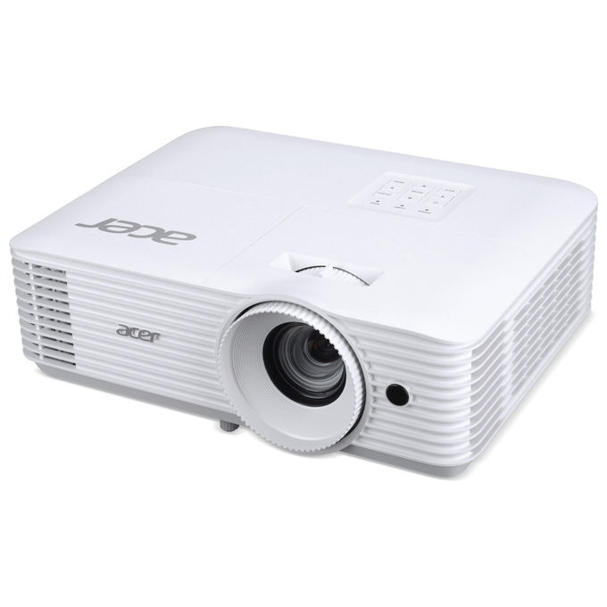 ACER P1258i videoproiettore DLP MR.JYF11.001 XGA 1024x768 4800 ANSI lumen Wi-Fi correzione trapezoidale automatica Bianco