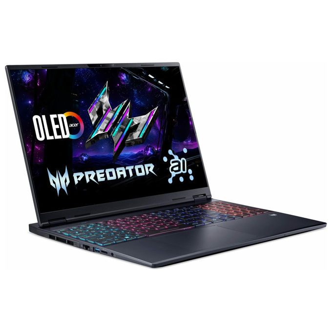 Acer NH.QZFET.001 Predator Helios Neo 16S Notebook Gaming 16'' OLED Intel Core Ultra 9 275HX 16GB DDR5 SSD 1TB NVIDIA RTX 5070 8GB colore Nero