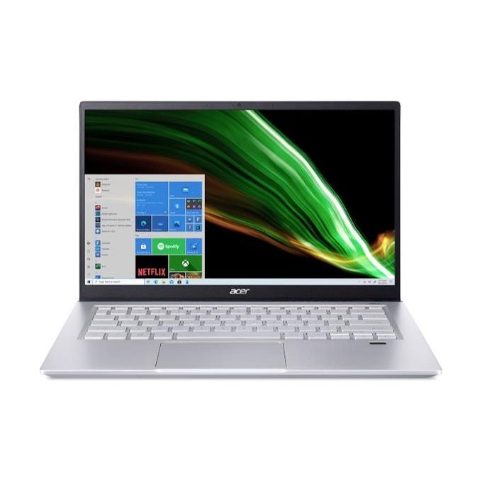 Acer Swift X SFX14-41G Notebook, Processore Intel Core AMD Ryzen 7 5800U, Ram 16GB, Hdd 512Gb SSD, Display 14'', Windows 10 Pro