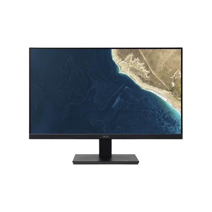 ACER V247Ybmipx Monitor da 23.8" Display IPS Full HD (1920x1080), 75 Hz, Formato 16:9, Luminosità 250 cd/m², Tempo di Risposta 4 ms, VGA, HDMI, DP(1.2), Speaker Integrati, Adaptive Sync, Nero