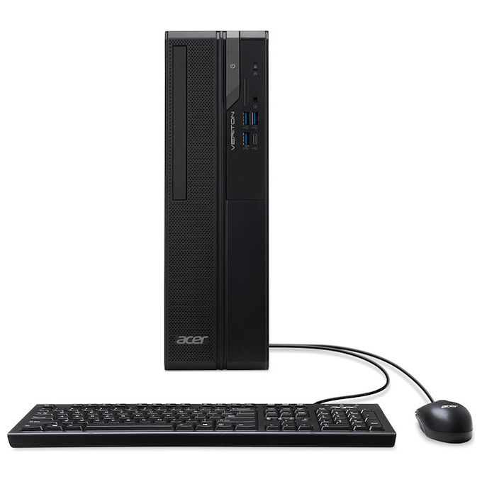 Image of Acer Veriton X VX2720G PC Desktop i3-12100 8GB 512GB SSD Nero Windows 11 Pro