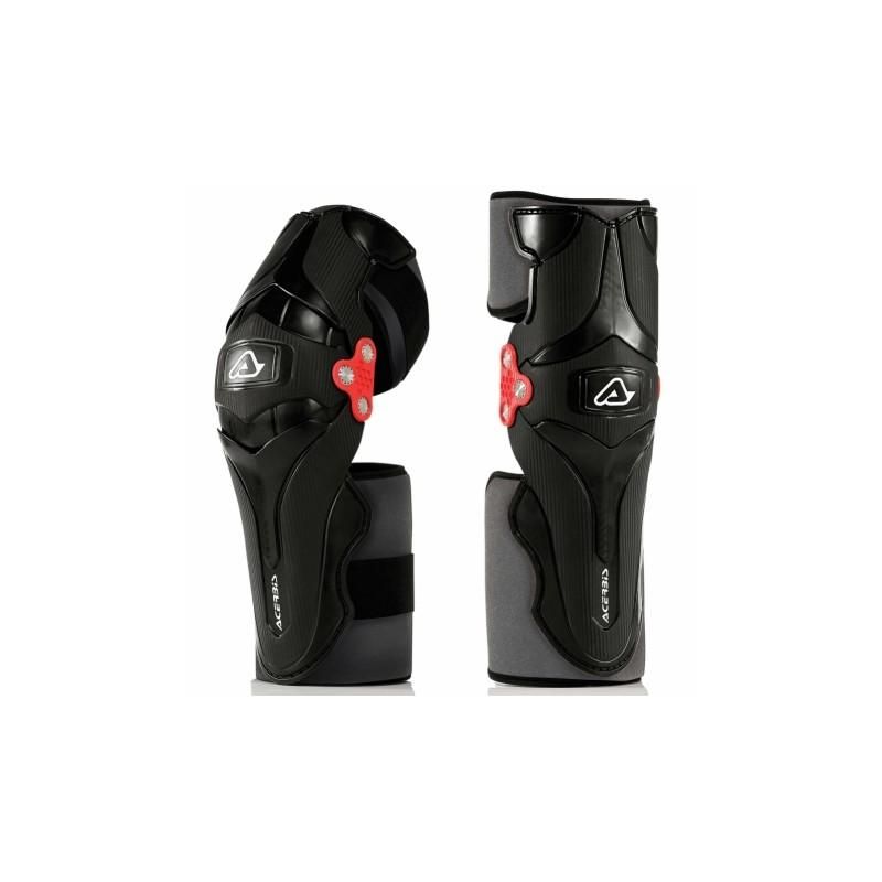 Acerbis 0016810.315 ginocchiera snodata x-strong knee nero-rosso Acerbis 0016810.315 ginocchiera snodata x-strong knee nero-rosso