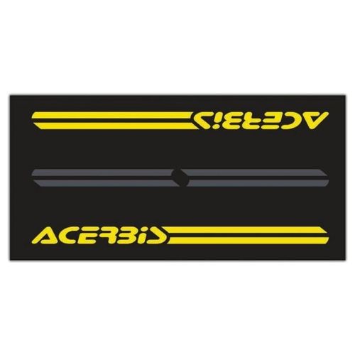 Acerbis Tappetino moto 100x200 cm nero-giallo