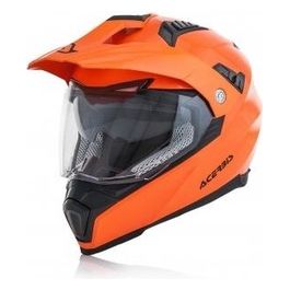 Casco Tourer MX Flip FS-606 L Arancio Fluo