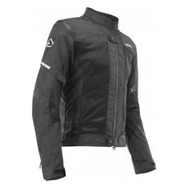 Giacca Moto Dual Road Certificata RAMSEY MY VENTED 2.0 Nero
