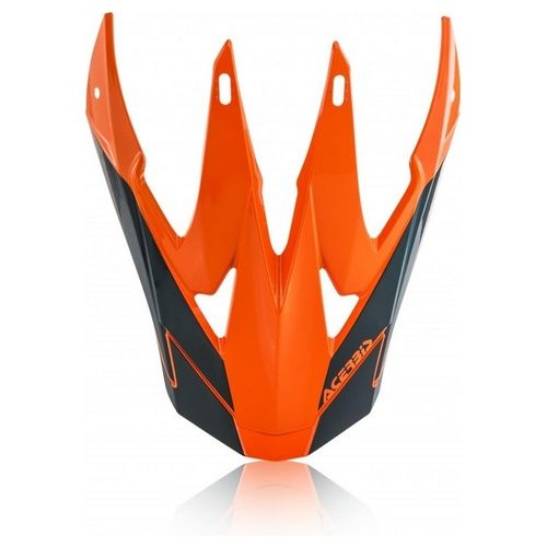 Acerbis Visierino X-Racer Vtr Arancione-Grigio 