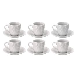 Trend Tazza da Caffe' Porcellana Quadri 6 Pezzi