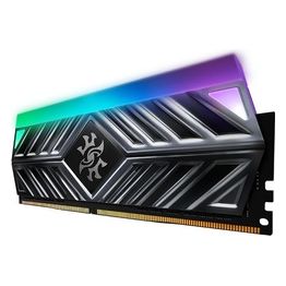 Adata AX4U36008G18I-ST41 XPG Spectrix D41 RGB 8Gb DDR4 3600MHz CL18 Titanium Gray