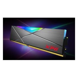 Adata AX4U36008G18I-ST50 Ram Gaming Xpg Spectrix D50g 8Gb Ddr4 3600mhz Rgb Cl18-22-22 Tungsten Grey