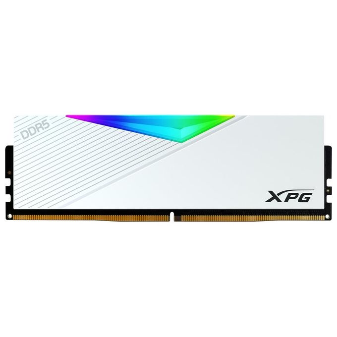 Adata AX5U6000C3032G-CLARW Memoria Ram Lancer Gaming Ddr5 32Gb 6000mhz Cl30 1.35v Pc5-48000 RGB Ecc Xmp