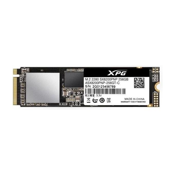 Adata XPG SX8200 Pro Drives allo Stato Solido M.2 256Gb PCI Express 3.0 3D TLC NVMe
