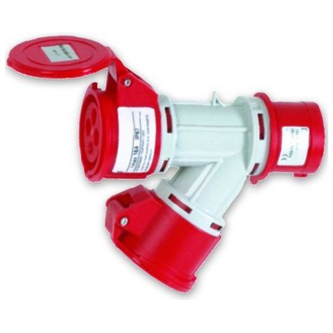 Adattatori Industriali 2 Prese 380V-16A Art. 1605