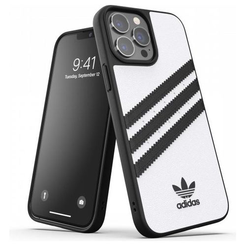 Adidas Snap Case per iPhone 13 Pro Max Bianco/Nero