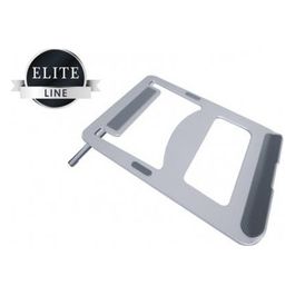 Adj 130-00100 Raise Base di Raffreddamento per Notebook da 11" a 17" Supporto Gaming Ergonomico Ripiegabile e Portatile Silver