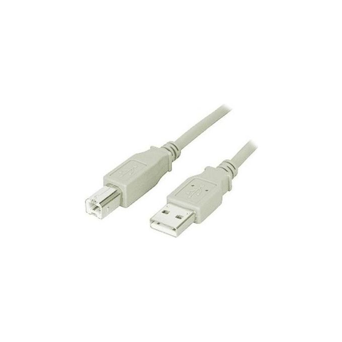 Adj 320-00098 Cavo Usb 2.0 A-B 2mt M/M Beige per Stampanti