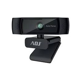 Adj 750-00010 Webcam Hd 1080p Autofocus Privacy Cover 5mpx Full Hd