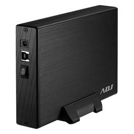 Adj AH612 Box 3.5 Sata a Usb 3.0 Nero Slim Case Alluminio