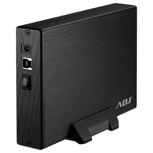 Adj AH612 Box 3.5 Sata a Usb 3.0 Nero Slim Case Alluminio