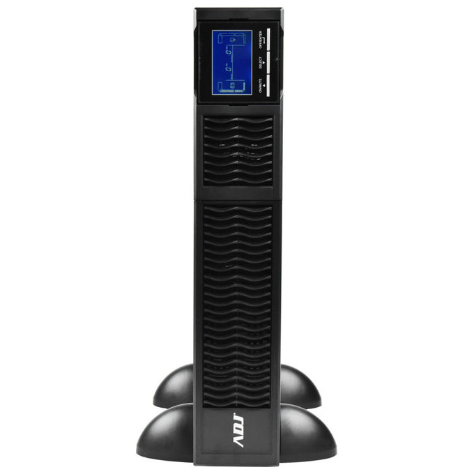 ADJ, Gruppo di continuita' UPS 1 kVA, Tower-Rack Online, 8*IEC+RS232+EPO LCD CSB