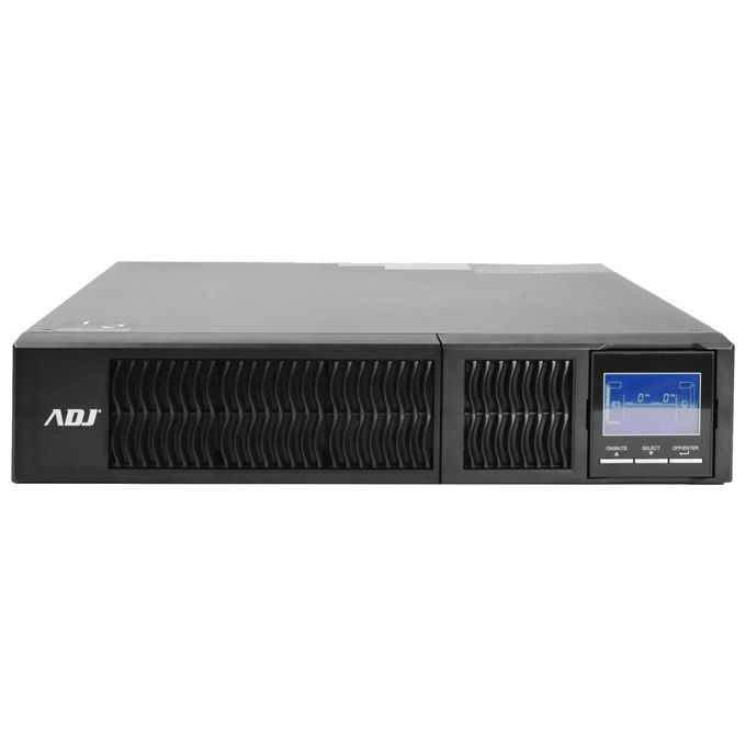 Adj, Gruppo di continuita' UPS 2 KVA Tower-Rack Online Series, 8*IEC+RS232+EPO LCD CSB