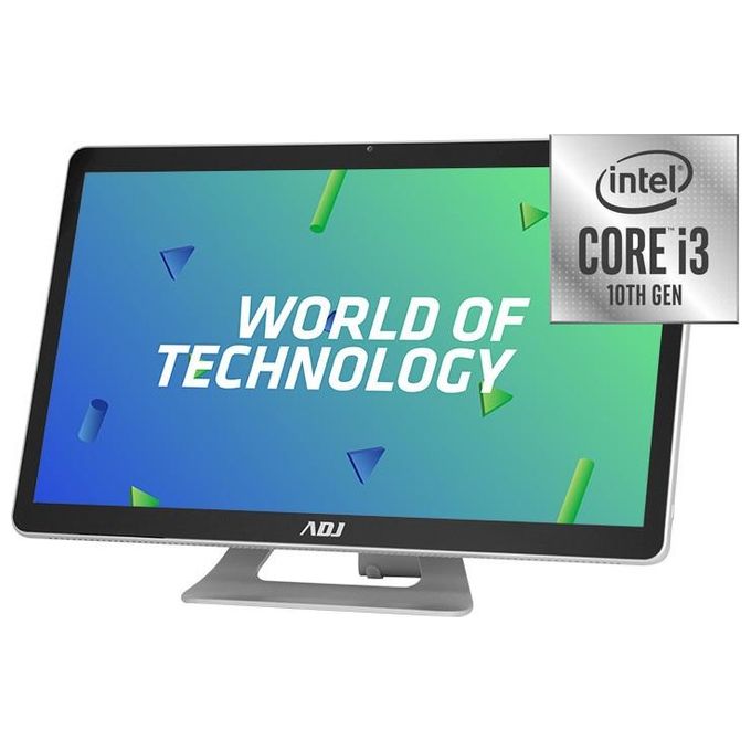 Adj i3-10100 8Gb Hd 240Gb Ssd 21.5''