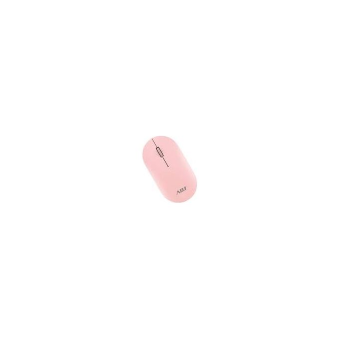 Adj Mouse Wireless Ottico 3D Egg Pink 1000 Dpi 3 Tasti PlugePlay