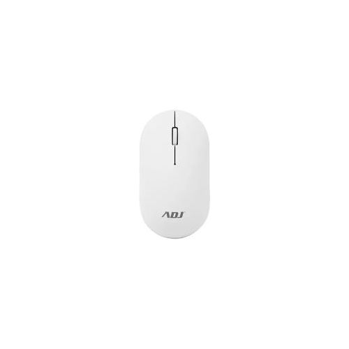 Adj Mouse Wireless Ottico 3D Egg White 1000 Dpi 3 Tasti PlugePlay