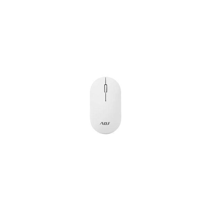 Adj Mouse Wireless Ottico 3D Egg White 1000 Dpi 3 Tasti PlugePlay