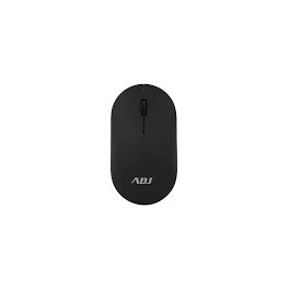 Adj Mouse Wireless Ottico 3D Egg Black 1000 Dpi 3 Tasti PlugePlay