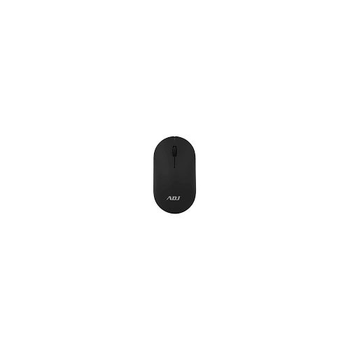Adj Mouse Wireless Ottico 3D Egg Black 1000 Dpi 3 Tasti PlugePlay