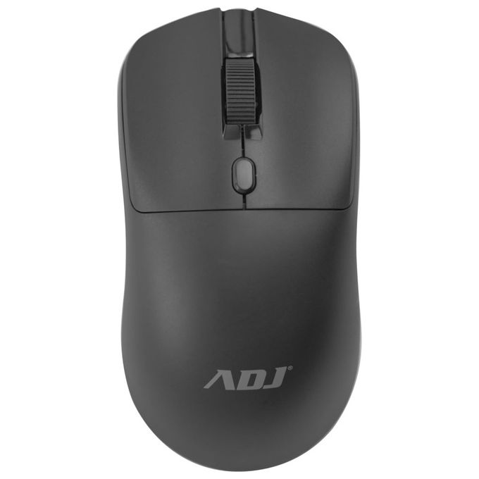 Adj, Mouse Wireless, Ricaricabile Type-C, 1600 DPI, 3 Tasti, PlugandPlay