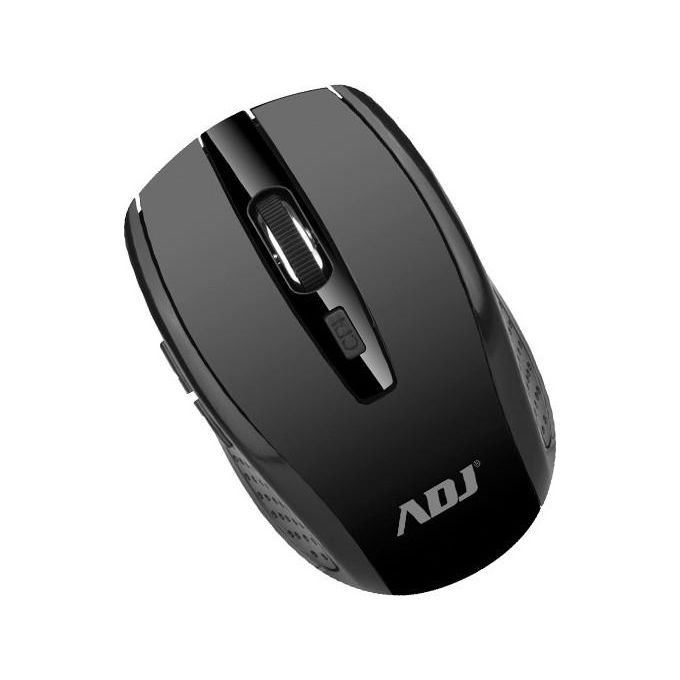 Adj MW203 Essential Mouse Wireless Ottico Senza Fili 1600 Dpi con Ricevitore Nero