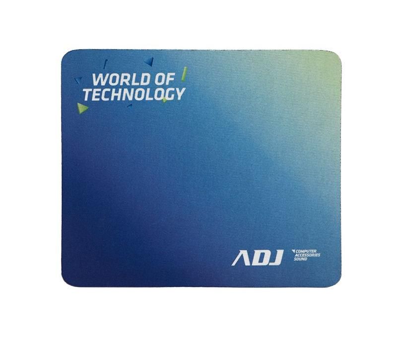 Adj Tappetino Mouse Pad in Gomma Blu Ripiegabile 210x180mm