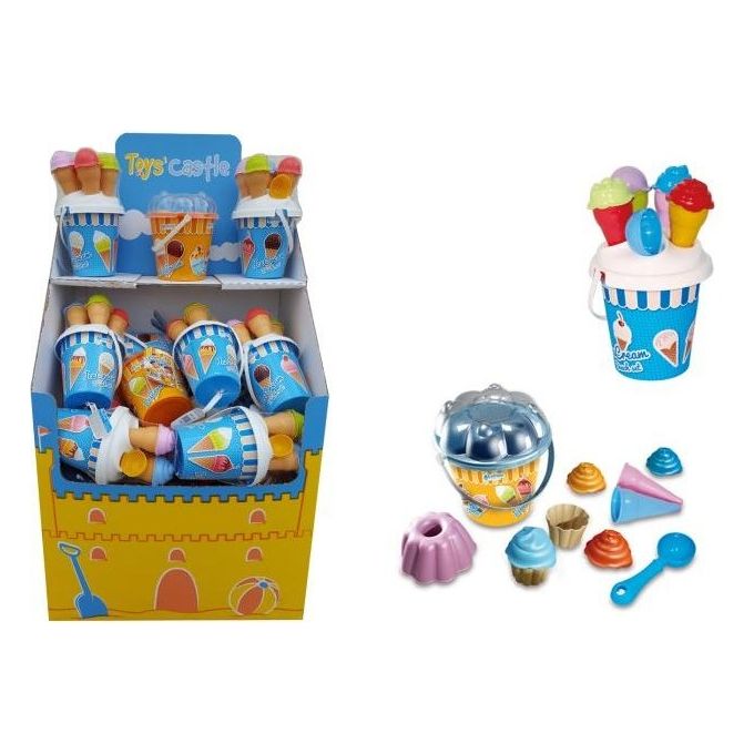 Adriatic Box Secchiello 16/18cm con Accessori 14 Pezzi