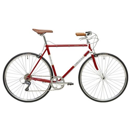 Adriatica Bicicletta Vintage 1946 28 UOMO Rosso