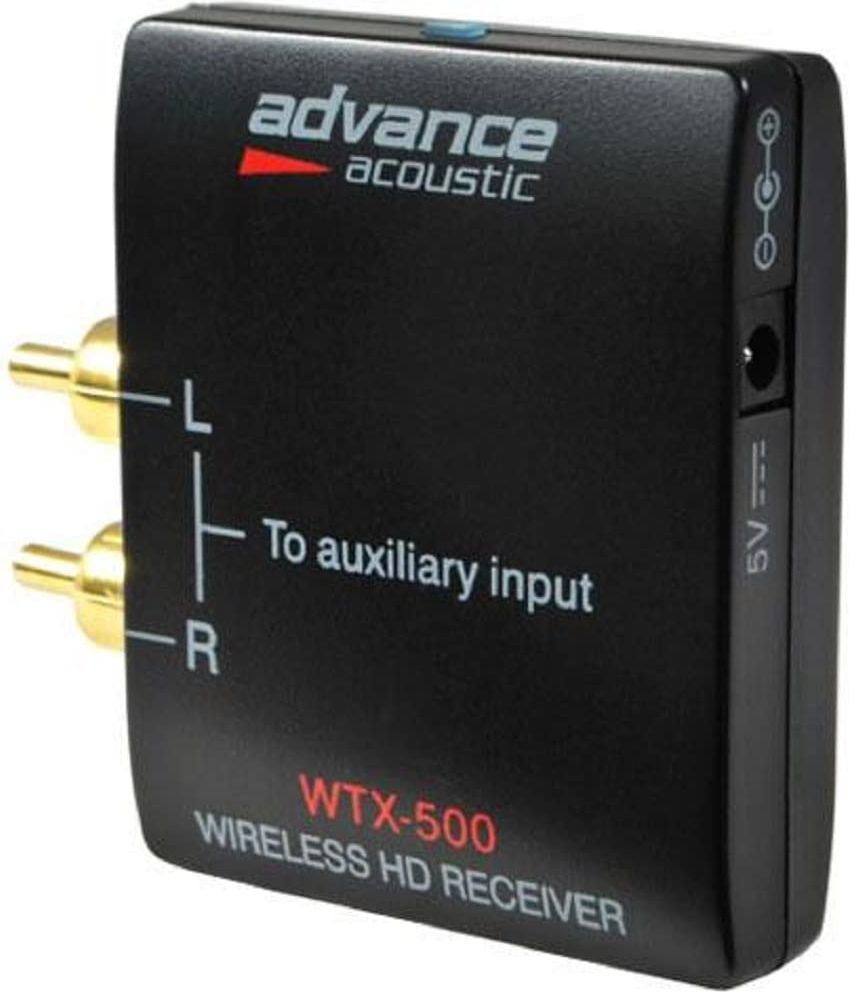 Advance Paris WTX500 Ricevitore Audio Bluetooth aptX AAC RCA Hi-Fi Wireless colore Nero