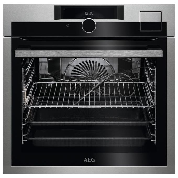 Image of AEG BSE998230M Forno Elettrico Multifunzione da Incasso 100% Vapore SteamPro Capacita' 70 Litri Classe energetica A++ 25 Programmi + Funzione Steamify Wi-Fi 60 cm Inox Antimpronta