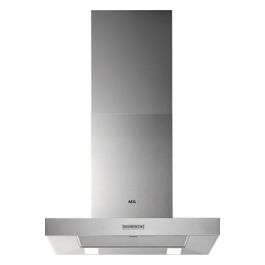 AEG DBB4650M Cappa a Parete Aspirante Classe energetica B 603 m3/h 3 Velocita' Illuminazione LED 60 cm Acciaio Inox